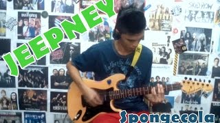 Jeepney  Spongecola Guitar coverwith Chords and Tab [upl. by Nalim]