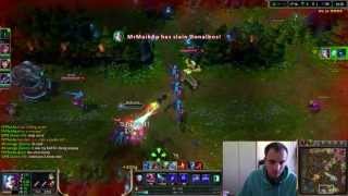 League of Legends  Jinx ADC bot Full Game Gameplay Commentary  Champion Preview deutsch [upl. by Asteria765]