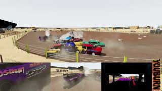 banger racing whit ia all view arena essex [upl. by Ahsito]