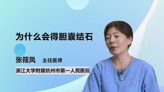 为什么会得胆囊结石 张筱凤 浙江大学医学院附属杭州市第一人民医院 [upl. by Colis]