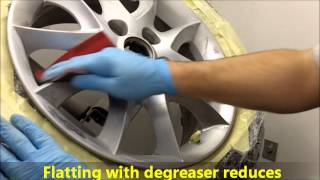 Cosmetic Alloy Wheel Repair alloy wheel training course Eco Express [upl. by Etteuqal806]