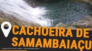 Cachoeira de Samambaiaçu em Boiçucanga Drone  Full HD [upl. by Artinad]