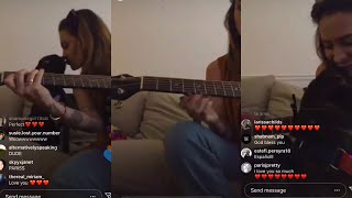 Paris Jackson singing on Inatsgram Live 1st Feb 2019 [upl. by Cordeelia868]