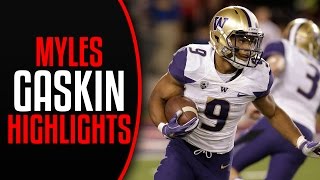 Myles Gaskin  quotWinnerquot  Washington Highlights ᴴᴰ [upl. by Edrahs]