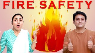 FIRE SAFETY  Moral Family  Aayu and Pihu Show [upl. by Cecilia]