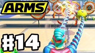 ARMS  Gameplay Walkthrough Part 14  Skillshot Level 7 Nintendo Switch [upl. by Hattie]