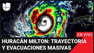 EN VIVO El huracán Milton vuelve a ser categoría 5 Mira aquí la trayectoria y las evacuaciones [upl. by Eleon]