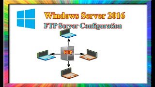 how to install and configure ftp server in windows server 2016 [upl. by Thin258]