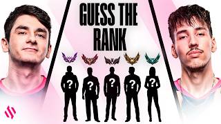 LEC Players Guess the Rank of random people   False Identity Ep 2 [upl. by Notfilc]