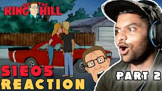 King of the Hill S1E05 quotLuannes Sagaquot PART 2 REACTION [upl. by Novahc569]