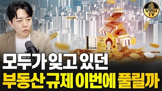 서울 핵심지 모두 누르고 있는 초강력 부동산 규제 이번에 풀릴 것인가 [upl. by Labotsirc]