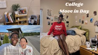 COLLEGE DORM MOVE IN  sophomore  liberty university [upl. by Bordie577]