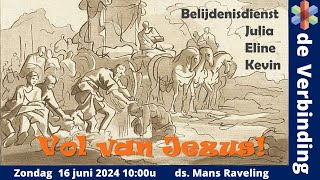 De Verbinding Hilversum  Het Kompas  23 juni 2024  Heilig Avondmaal  Mans Raveling [upl. by Tann607]