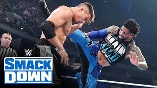 Cody Rhodes amp Jey Uso vs Austin Theory amp Grayson Waller SmackDown highlights Oct 13 2023 [upl. by Eicart749]