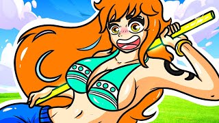 Becoming STRAW HAT NAMI in 24 Hours Blox Fruits [upl. by Gerdi850]