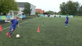 FIFA TDS CAMP 2015 2017 Тестування 30м з мячем [upl. by Aihsel]