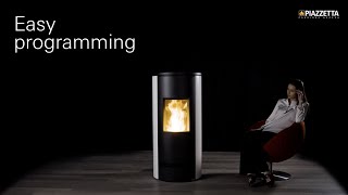 Premium Line pellet stoves Easy programming [upl. by Dlanigger771]