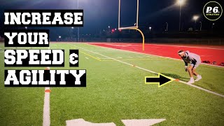 5 Best AGILITY CONE DRILLS To Get Faster [upl. by Oinafipe300]