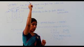 Capillary Effect  fluid mechanics [upl. by Annairam526]