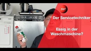 Essig in der Waschmaschine  geht das Gerät kaputt [upl. by Nonnahc]