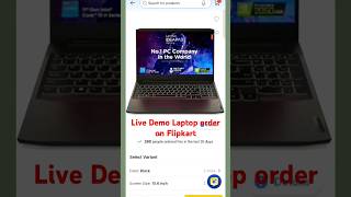 lenovo laptop order live flipkart laptop sale 2024 shorts viral [upl. by Ripleigh]