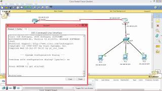 How to configure DefaultRouting in Cisco Packet Tracer CCNA [upl. by Anirec]