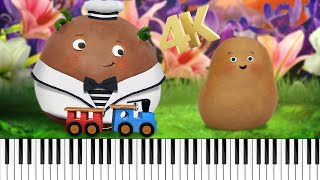 Small Potatoes  Chips Theme Song 4K Sheet Music [upl. by Leina]