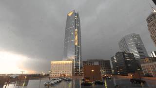 Oklahoma City Severe Weather Time Lapse [upl. by Dorella]