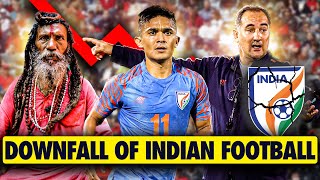 How Indian football Collapsed in 3 days before Asian Games  Divyansh [upl. by Nosaes]