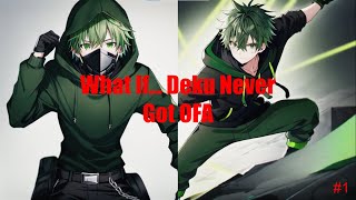 What if Deku Never Got OFA Season 1 My Hero Academia [upl. by Ameg]