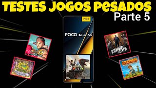 POCO X6 PRO NOVA ATUALIZAÇÃO 1012 TESTE JOGOS SUPER PESADOS NO GAME TURBO WILD BOOST PARTE 5 [upl. by Ninette]