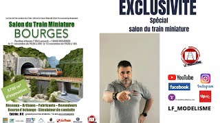 salon du train miniature Bourges 2023 bandeannonce  modélisme ferroviaire maquette diorama [upl. by Suhpoelc]