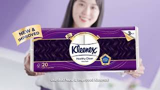 Cleans Better Lasts Longer  Kleenex Healthy Clean Toilet Tissues [upl. by Violetta]