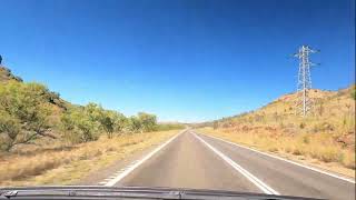 Driving in Western Queensland  Mount Isa to Cloncurry locality [upl. by Bilac]