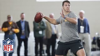 Josh Allens Pro Day Highlights amp Analysis  NFL [upl. by Navetse]