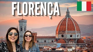 FLORENÇA em 2 dias  O que fazer e comer na cidade mais visitada da Itália  Palazzo Vecchio e mais [upl. by Sinegra]