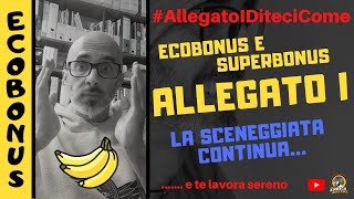 ECOBONUS  ALLEGATO I  Agenzia elle Entrate smentisce ENEA AllegatoIDiteciCome [upl. by Novled]