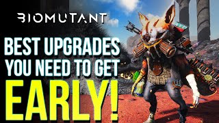 Biomutant  Best ULTIMATE Weapons amp Gear You Need To Get Early Biomutant Tips amp Tricks [upl. by Nellie]