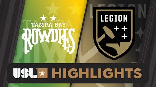 5112024  Tampa Bay Rowdies vs Birmingham Legion FC  Game Highlights [upl. by Auric461]