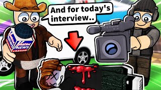 I became a Roblox news reporter… [upl. by Tammie]