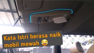 Roof Console Avanza Xenia Menggunakan Ambient Light  Referensi Aksesoris Interior Mobil [upl. by Felder]