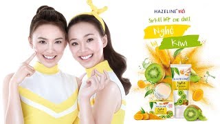 Hazeline Nghệ amp Kiwi  Không Mụn Da Xinh Rạng Ngời Thuần Khiết [upl. by Wainwright]