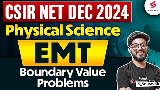 CSIR NET DEC 2024  Physical Science  Electromagnetic Theory  Boundary Value Problems  Sourav Sir [upl. by Allerbag]