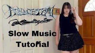 Armageddon  aespa Mirrored Slow Music Tutorial [upl. by Maxentia]