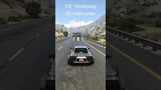 10F Widebody Vs Charger Vs Ztype shorts gta5 [upl. by Moreen893]