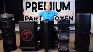 Test JBL vs Teufel vs Sony vs Panasonic vs Samsung  5 PremiumPartyboxen im Vergleich [upl. by Kelcie]