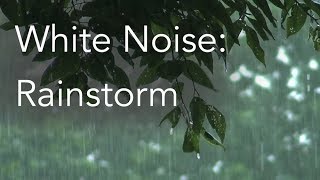 Rainstorm Sounds for Relaxing Focus or Deep Sleep  Nature White Noise  8 Hour Video [upl. by Rednirah597]