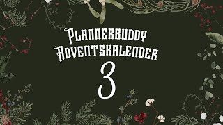 Plannerbuddy Adventskalender 2023  Türchen 3 [upl. by Assillim]