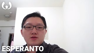 WIKITONGUES Teddy speaking Esperanto [upl. by Aissilem]