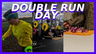 Double Run Day  A Typical Harder Training Day [upl. by Llen]